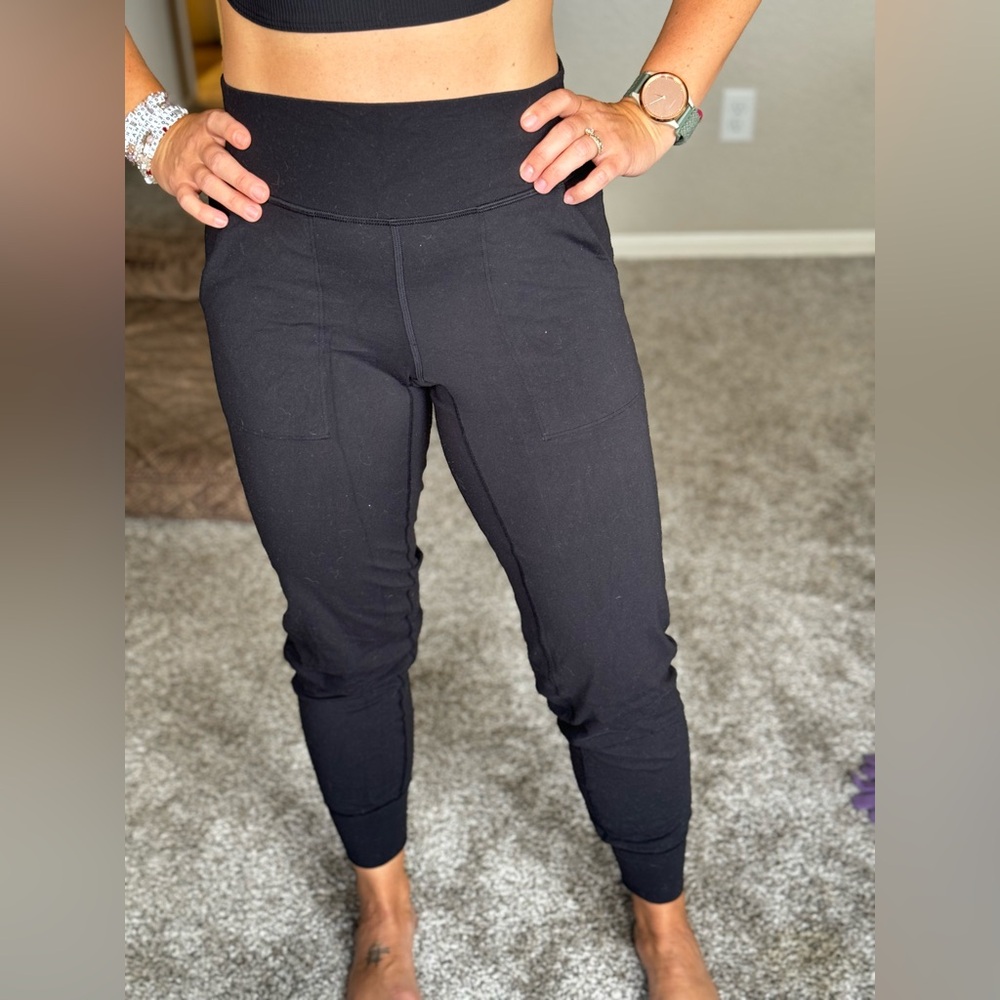 Black lululemon align joggers